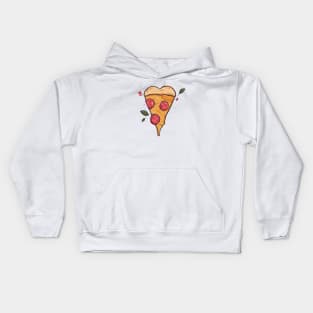 Pizza Love Kids Hoodie